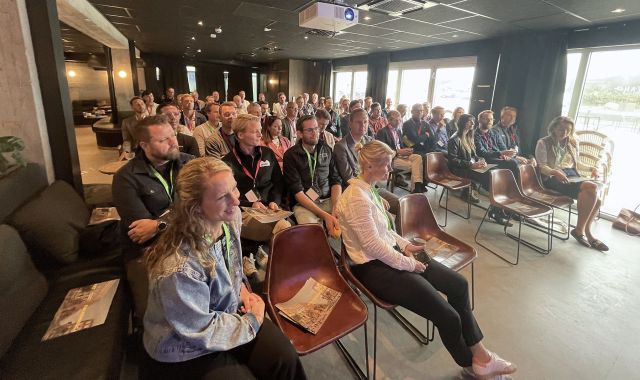 Falkenberg växer – över 60 aktörer från bygg- och fastighetsbranschen samlades på Ocean Hotell