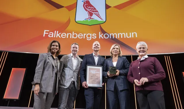 Falkenberg är Sveriges bästa handelskommun 2025