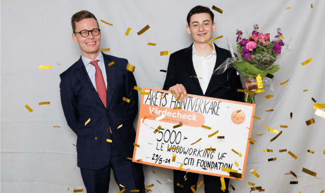 SM-guld för Liam Elhaddad som blev Årets hantverkare 2024