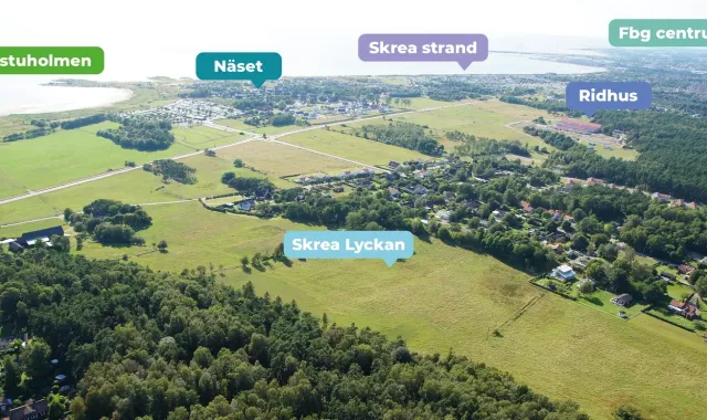 Fem företag vidare i markanvisningstävlingen för Skrea Lyckan