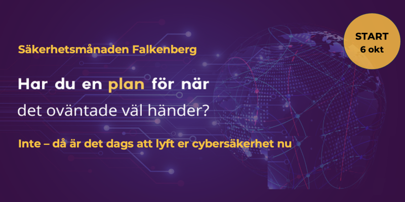 Säkerhetsmånaden Falkenberg - Lyft ditt företags cybersäkerhet