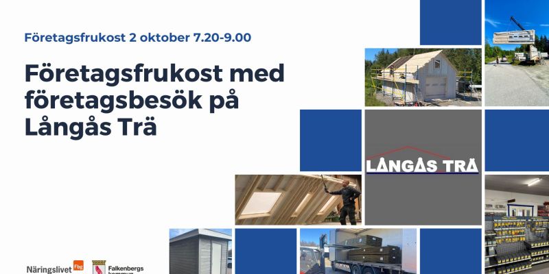 Företagsfrukost: Företagsbesök på Långås Trä