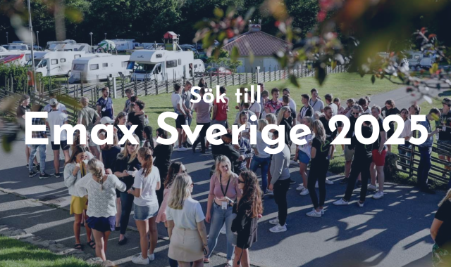 Ansök till Emax Sverige 2025 - Sveriges största entreprenörskapsevent för unga