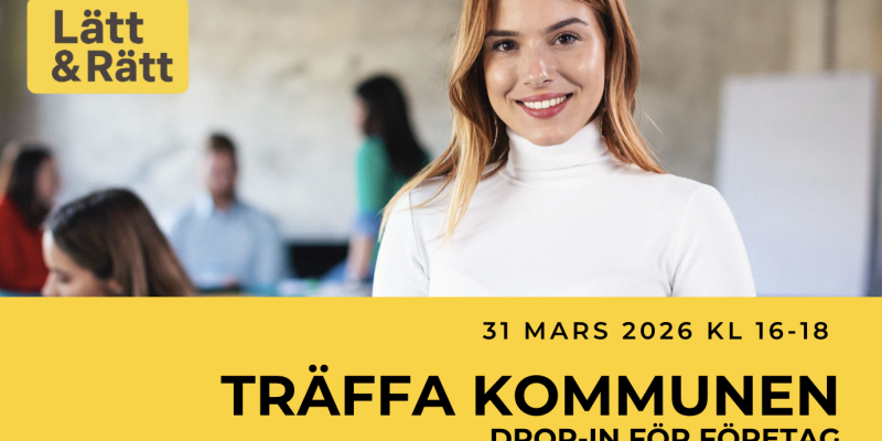 Träffa kommunen - Drop in för företag